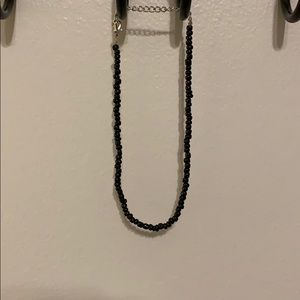 Black Beaded Choker!